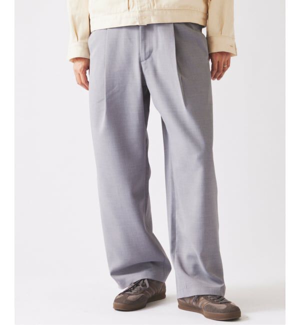 JOURNAL STANDARD relume「バルジ ツイル 1タック &rdquo;レイジー&rdquo; ライトスラックス」|スラックス|