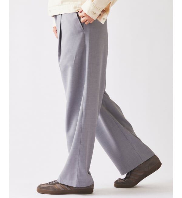 JOURNAL STANDARD relume「バルジ ツイル 1タック &rdquo;レイジー&rdquo; ライトスラックス」|スラックス|