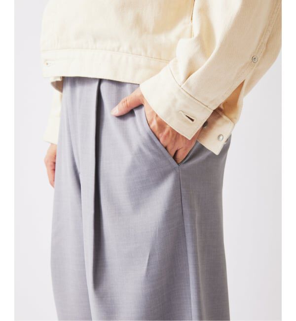 JOURNAL STANDARD relume「バルジ ツイル 1タック &rdquo;レイジー&rdquo; ライトスラックス」|スラックス|