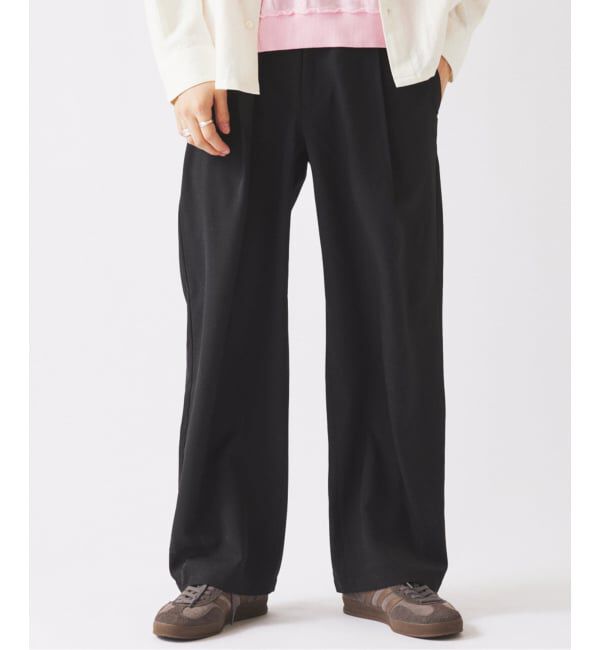 JOURNAL STANDARD relume「バルジ ツイル 1タック &rdquo;レイジー&rdquo; ライトスラックス」|スラックス|