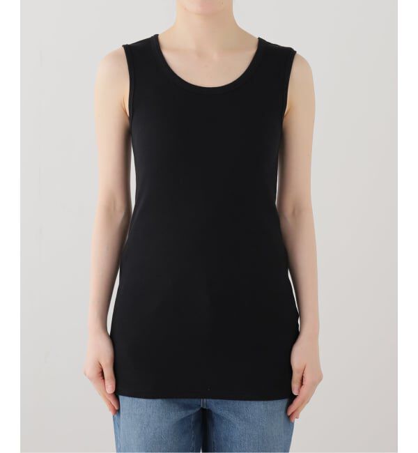 journal standard luxe「テレコ タンクトップ」|タンクトップ|ブラック