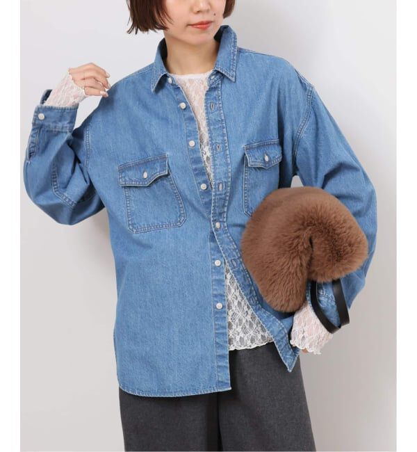 JOURNAL STANDARD relume「《WEB限定追加予約3》フラワーシアーレースロングスリーブ」|Tシャツ・カットソー|