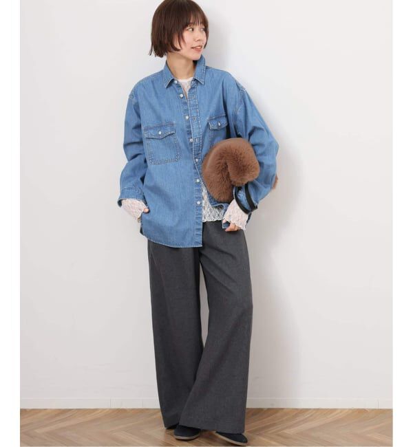 JOURNAL STANDARD relume「《WEB限定追加予約3》フラワーシアーレースロングスリーブ」|Tシャツ・カットソー|