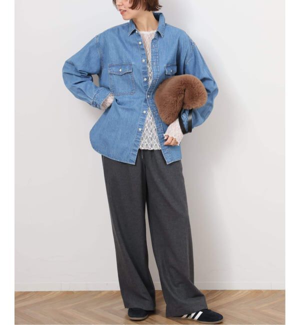 JOURNAL STANDARD relume「《WEB限定追加予約3》フラワーシアーレースロングスリーブ」|Tシャツ・カットソー|