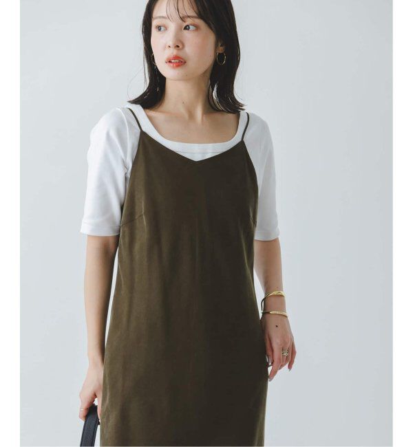 NOBLE「《追加》スビンコットンソフトスクエアーネックTシャツ 2」|Tシャツ・カットソー|