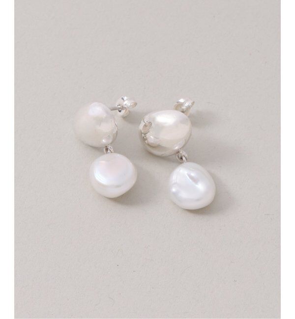 Spick and Span「《WEB限定》【SAMH by LILAS】ケシパールピアス SV(両耳)」|ピアス|