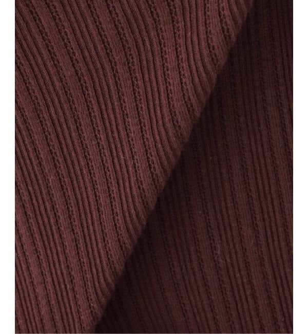 FRAMeWORK「JANE SMITH/ジェーンスミス cotton eyelet rib up down cam」|タンクトップ|