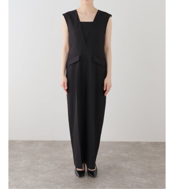  「フリルシャツセットオールインワン」|オールインワン|