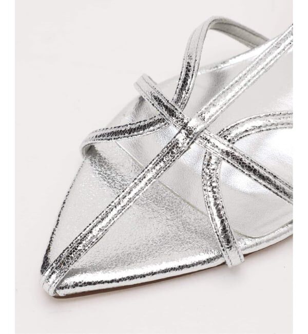  「《追加》3.5cmナローストラップサンダル」|サンダル|