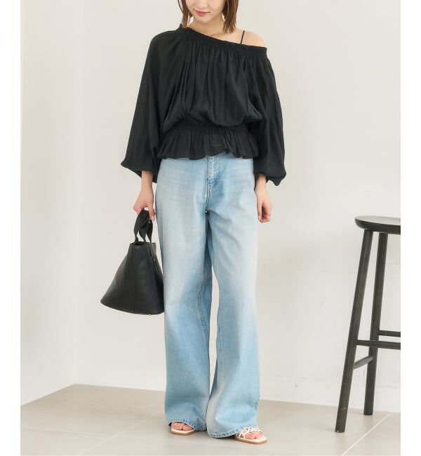  「《予約》フラワーカットワークミュールサンダル」|サンダル|