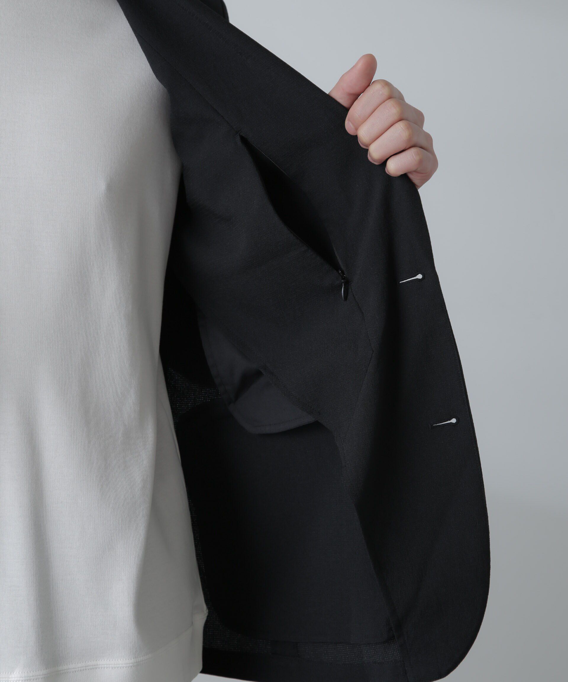 nano･universe「「Damerino」Air ワルツ DotAir(R)撥水ストレッチセットアップ」|スーツ|