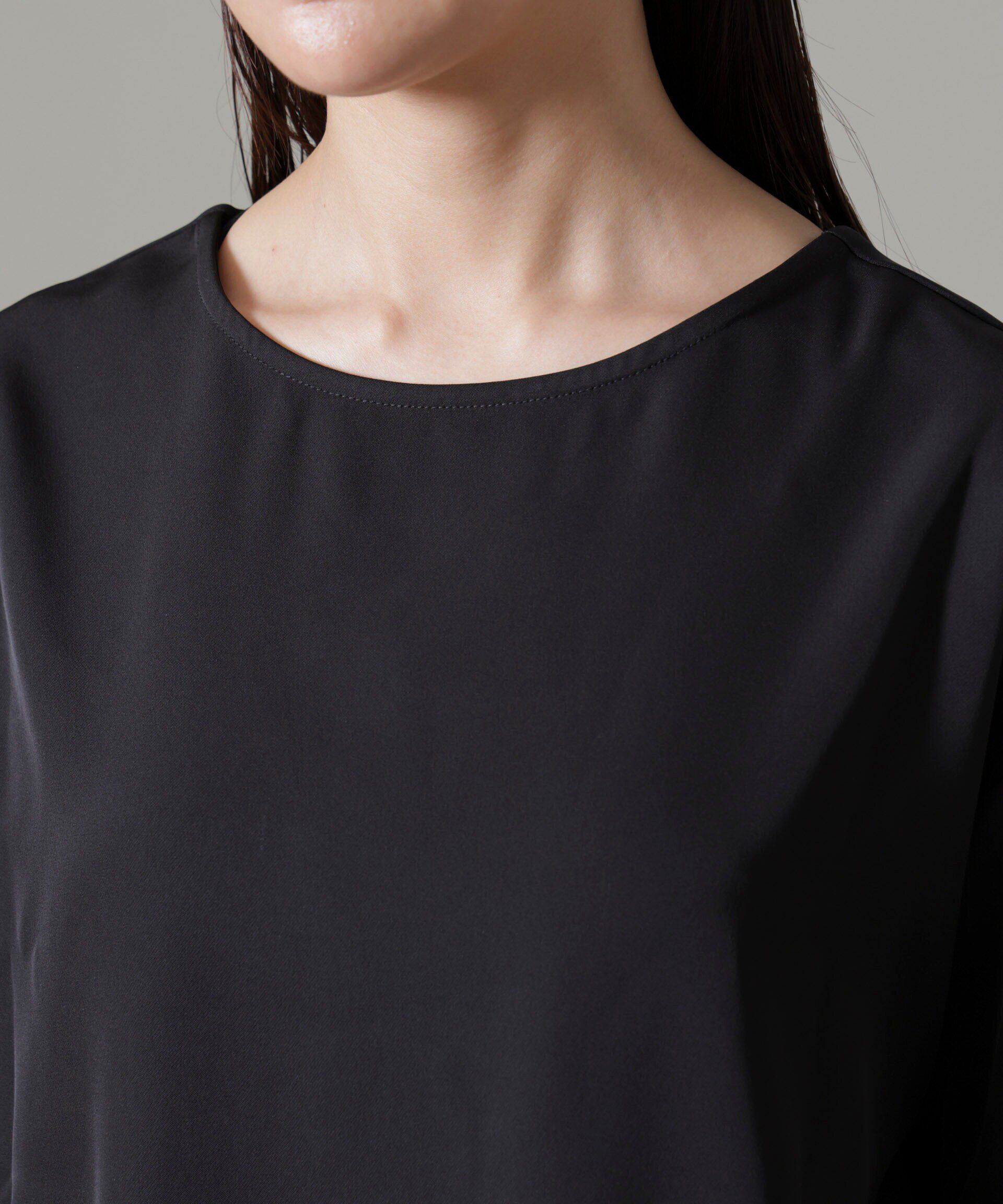 nano･universe「バックVネックプルオーバーブラウス(セットアップ可)」|シャツ・ブラウス|