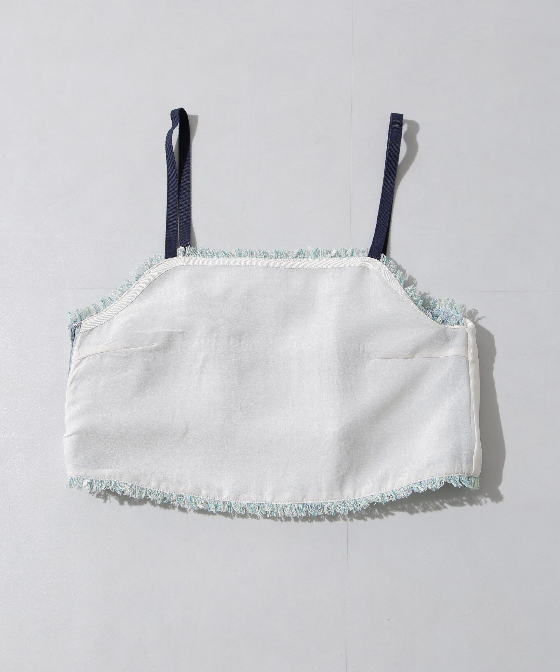 nano･universe「ツィードショートビスチェ」|シャツ・ブラウス|