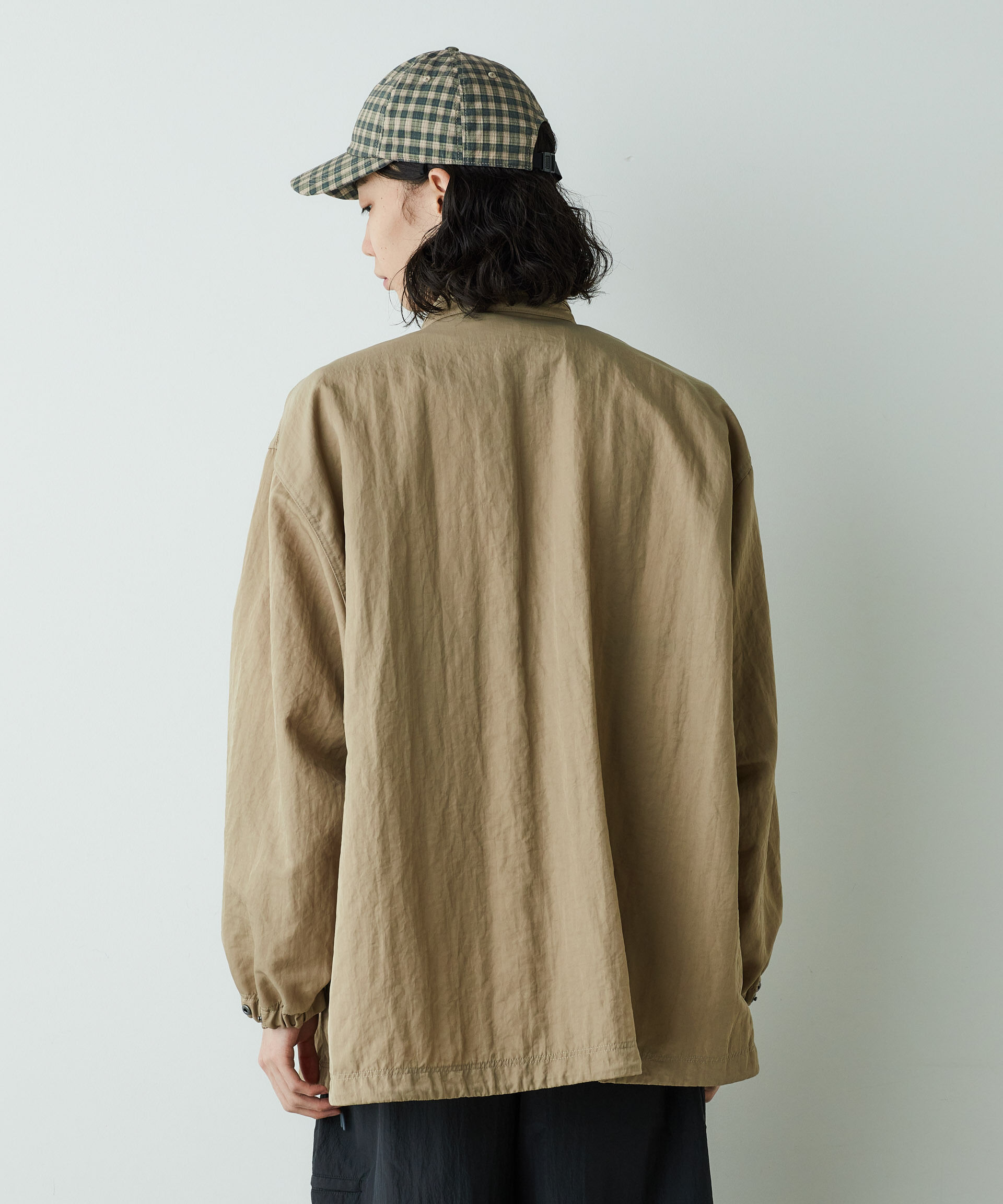 nano･universe「｢HOTEL PALACE｣ｵﾃﾙﾊﾟﾗｽ ﾅｲﾛﾝﾃｯｸﾙｰｽﾞｼﾙｴｯﾄｺｰﾁﾌ」|ブルゾン・スタジャン|