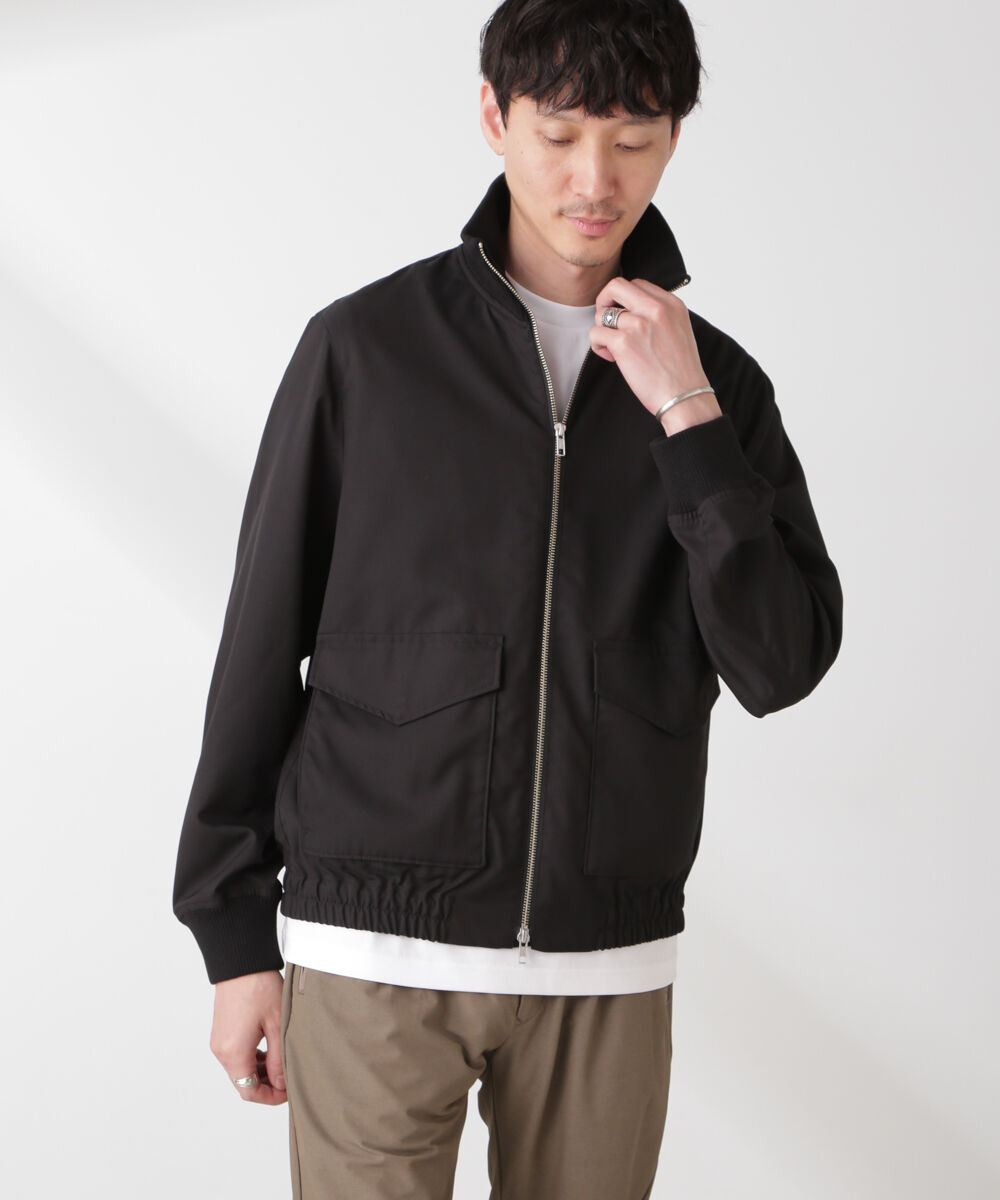 nano･universe「タスランカルゼミリタリーブルゾン」|ブルゾン・スタジャン|