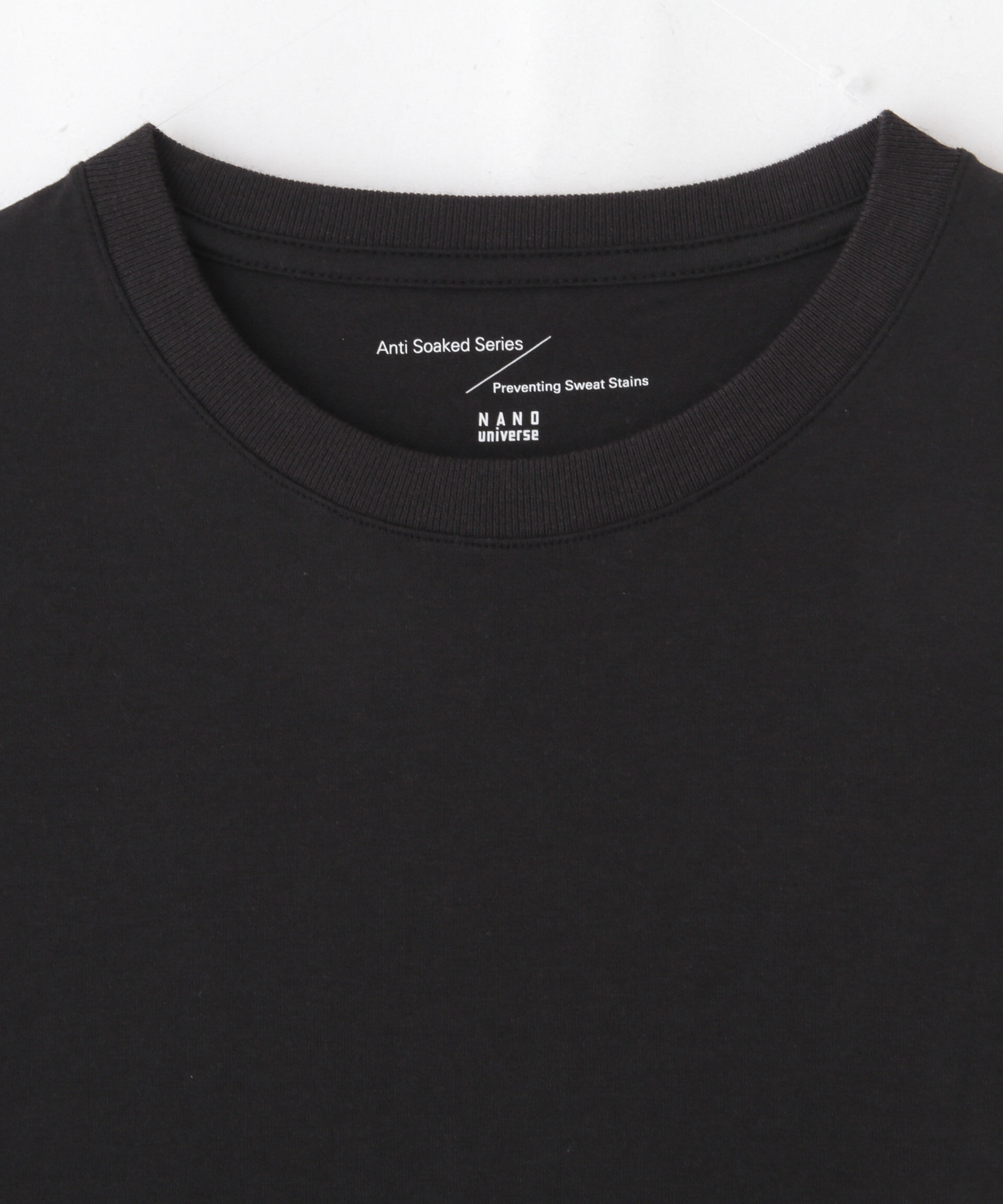 nano･universe「Anti Soaked(R) 汗染み防止クルーネックTシャツ」|Tシャツ・カットソー|