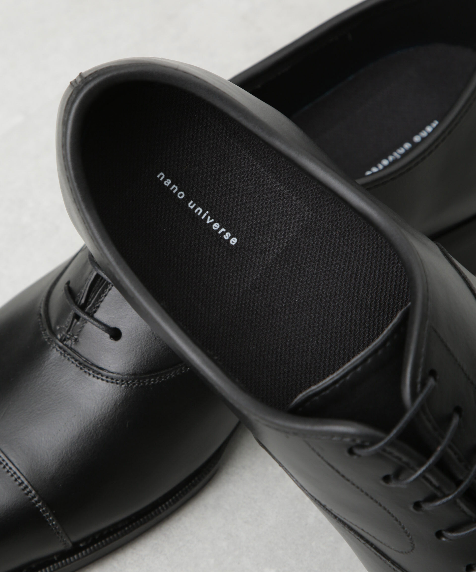 nano･universe「「Rain Comfort Shoes」ストレートチップドレスシューズ」|ビジネス・ドレスシューズ|