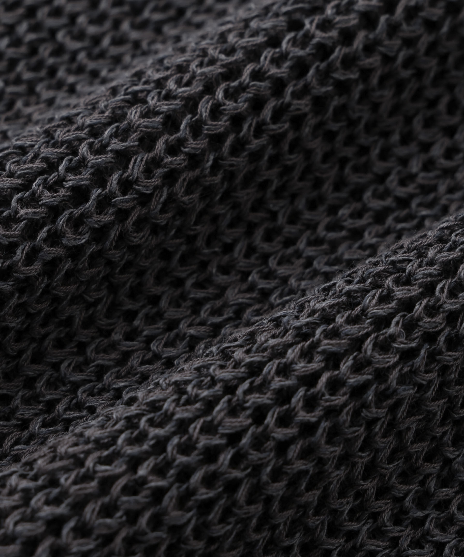 nano･universe「ペーパーヤーン畦ニットベスト」|ニット・セーター|