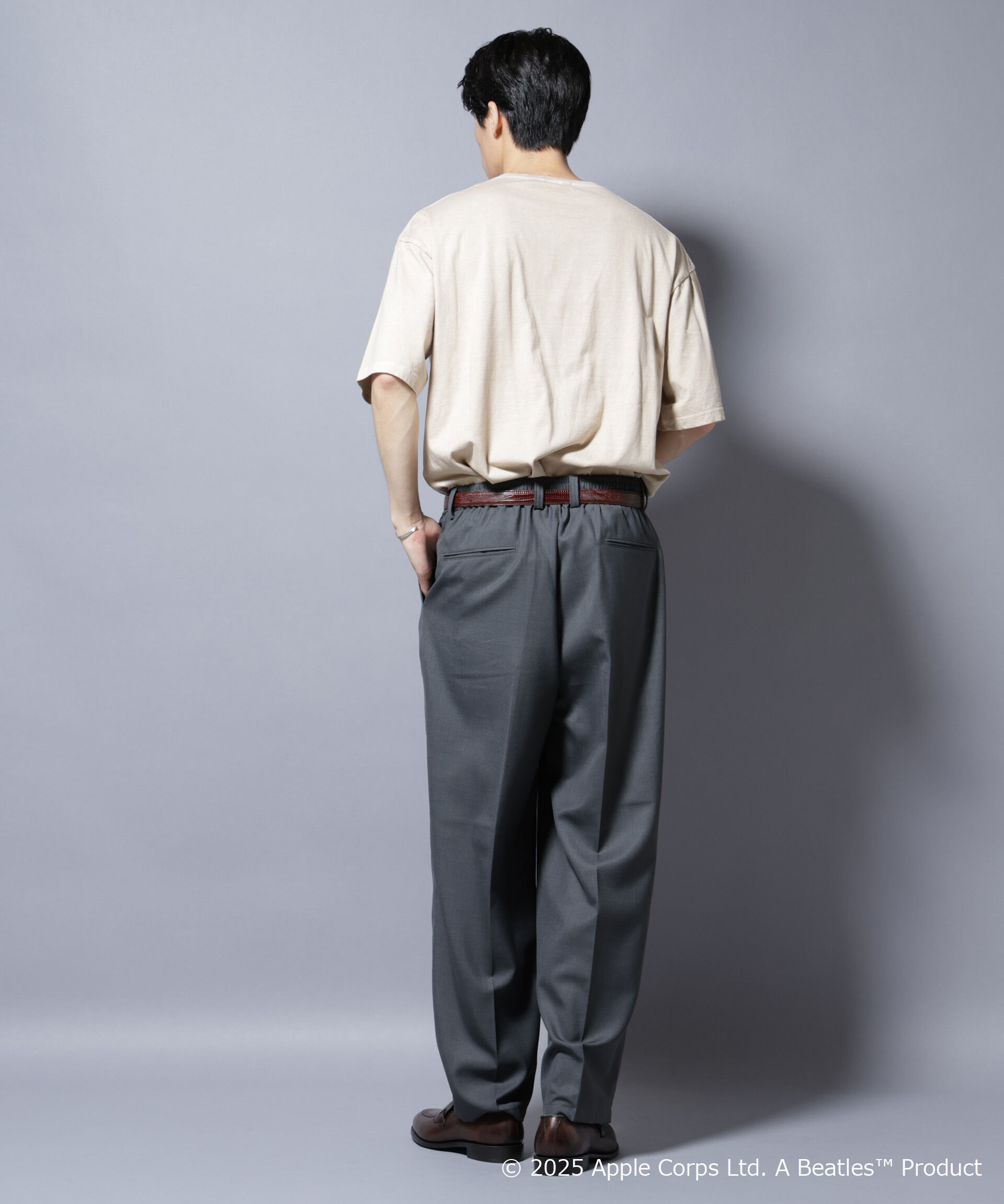 nano･universe「別注GOOD ROCK SPEED BEATLES フロッキープリントTシャツ」|Tシャツ・カットソー|