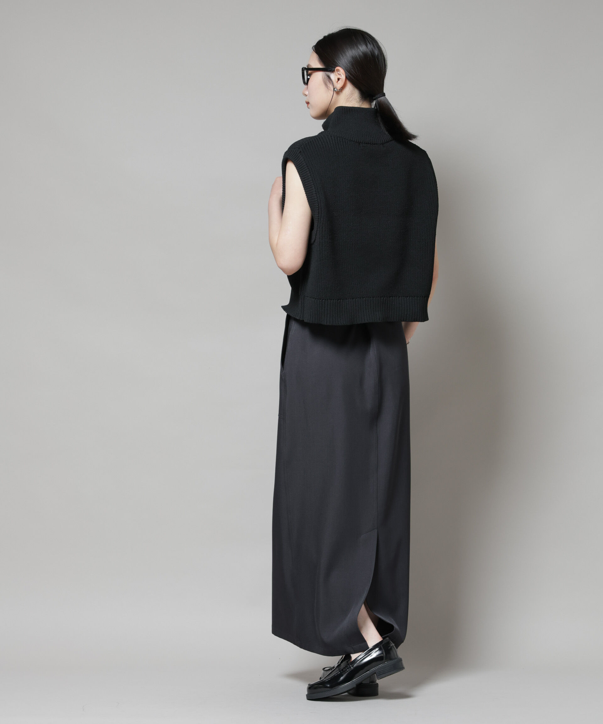 nano･universe「ポケットディティールナロースカート(セットアップ可)」|スカート|