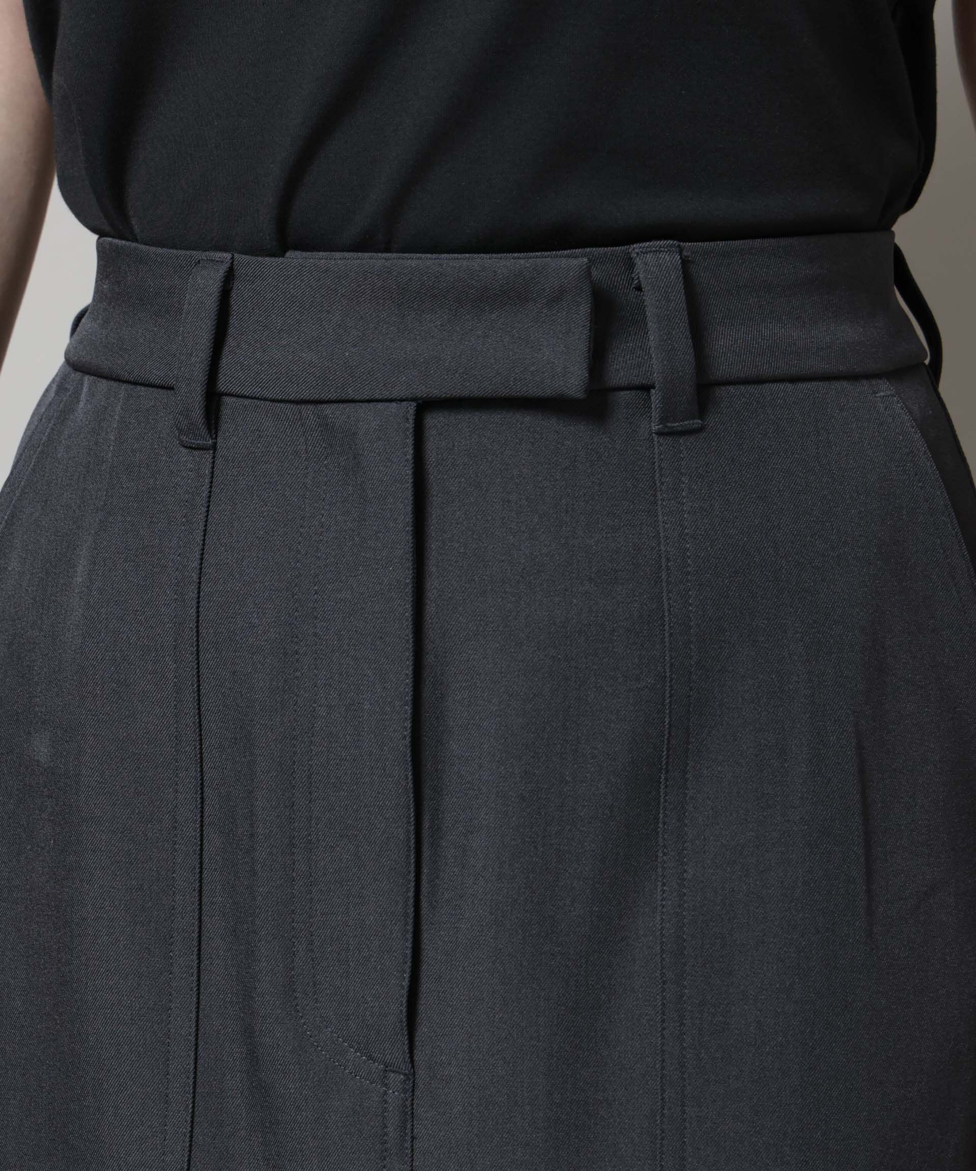 nano･universe「ポケットディティールナロースカート(セットアップ可)」|スカート|