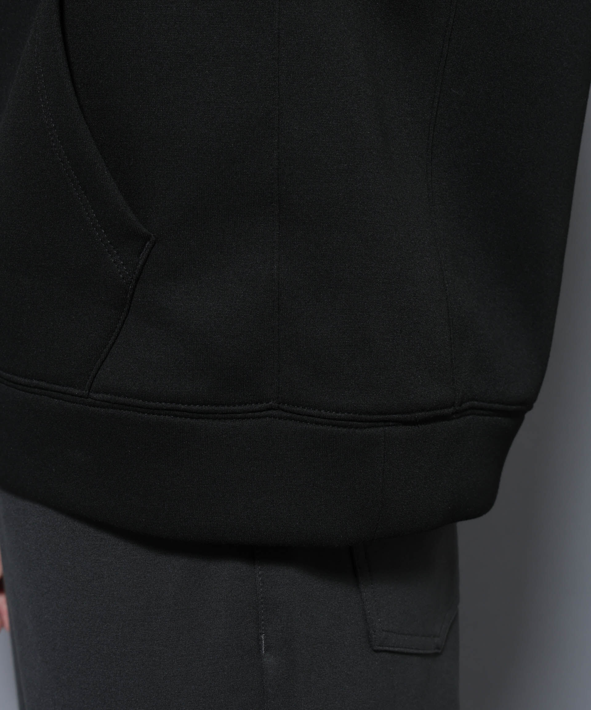 nano･universe「パネルダンボールフーディー 長袖(セットアップ可)」|Tシャツ・カットソー|