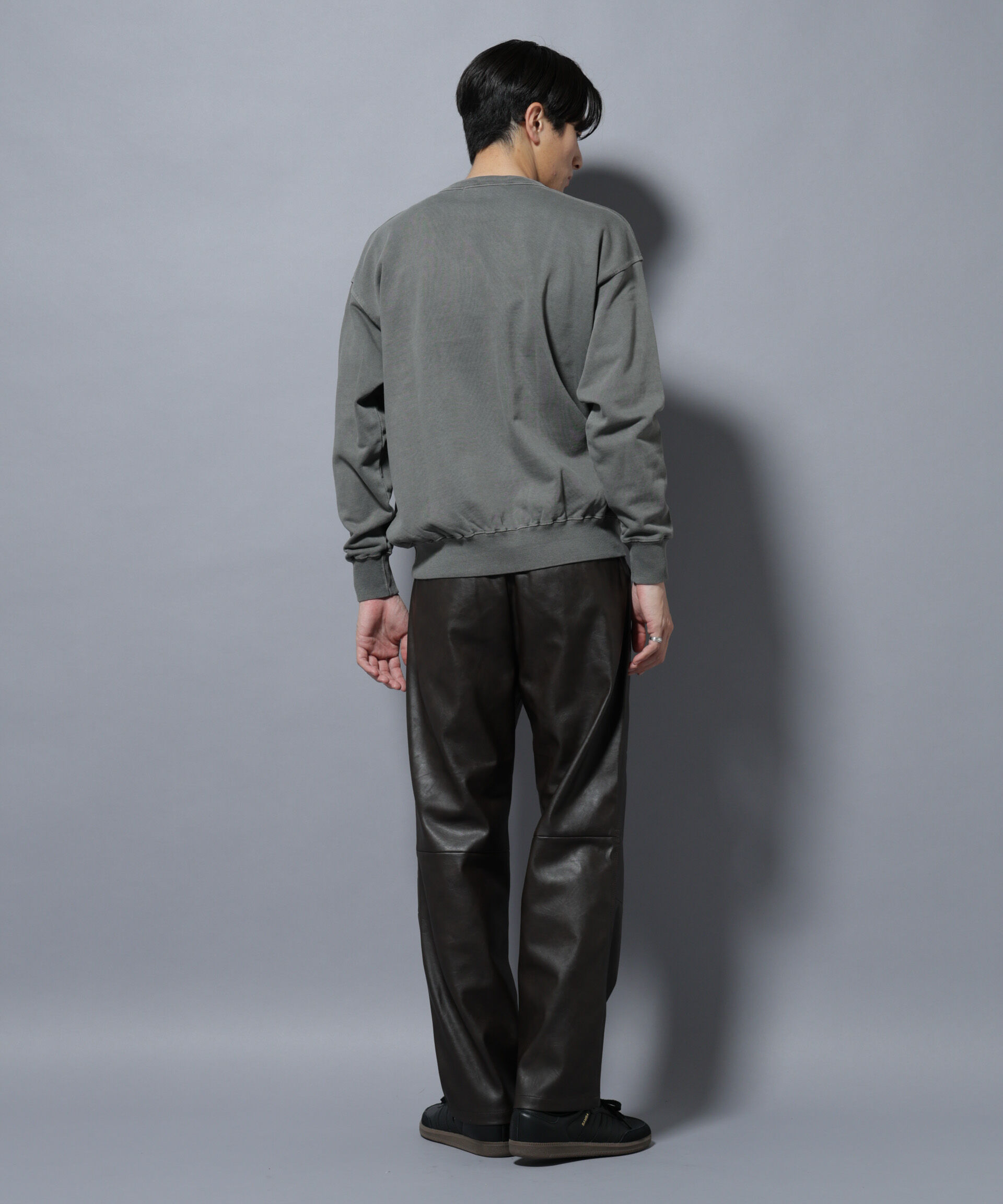 nano･universe「ヴィンテージライク エディトリアル デザインスウェット」|Tシャツ・カットソー|