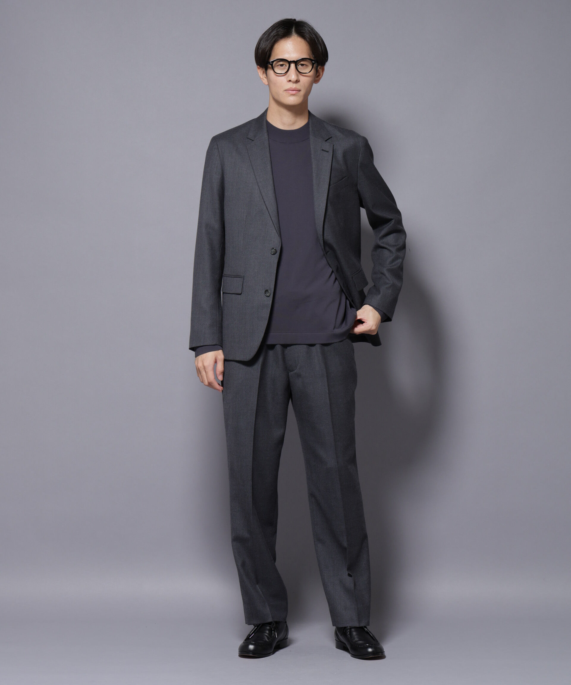 nano･universe「｢N JACKET PREMIUM｣RENU(R) ｳｰﾙ混洗えるｻｷｿﾆｰｼﾞｬｹｯﾄ(ｾｯﾄｱｯ」|スーツ|