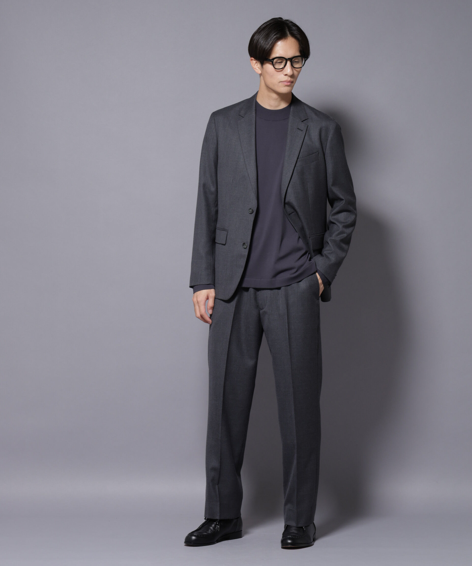 nano･universe「｢N JACKET PREMIUM｣RENU(R) ｳｰﾙ混洗えるｻｷｿﾆｰｼﾞｬｹｯﾄ(ｾｯﾄｱｯ」|スーツ|