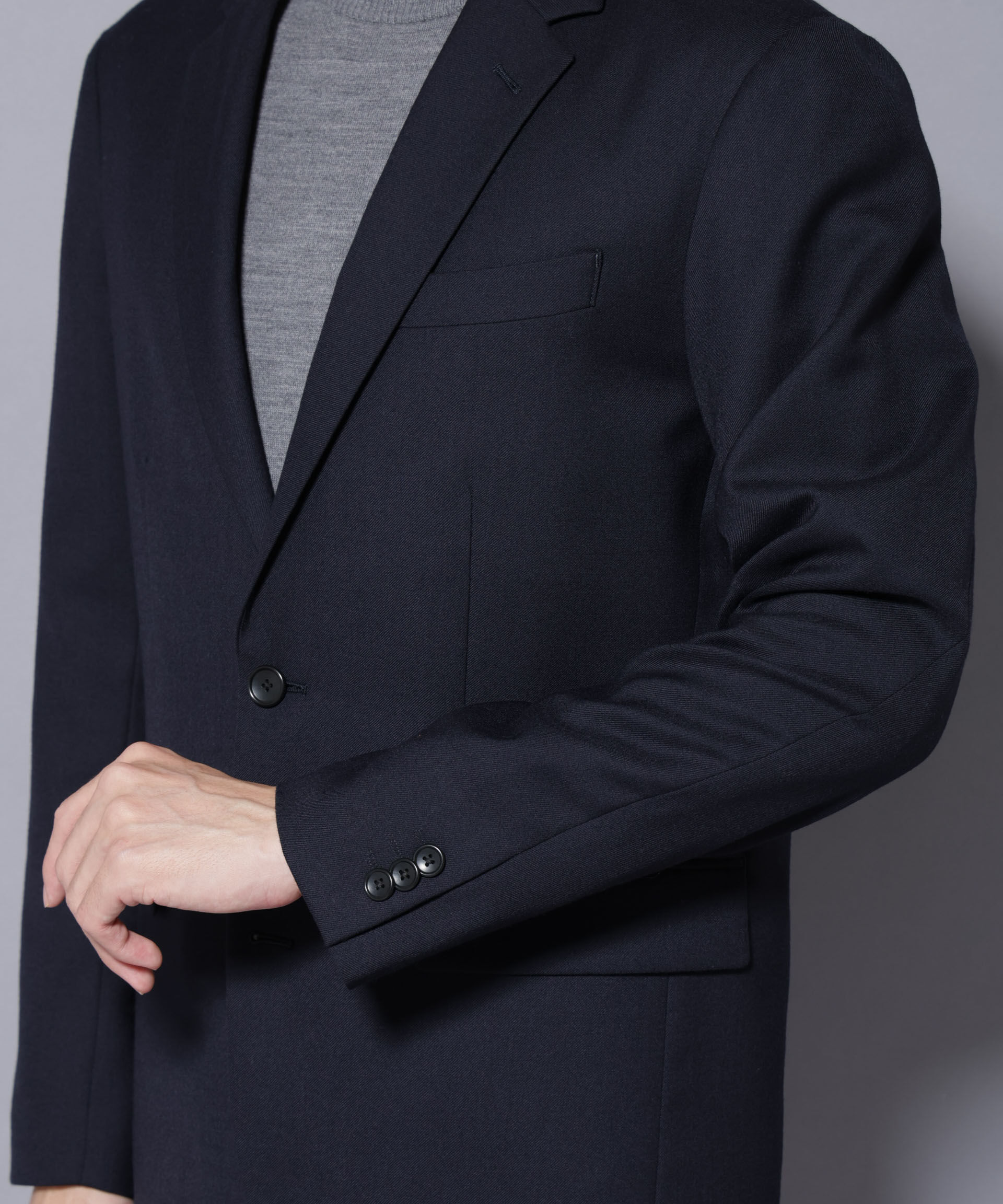 nano･universe「｢N JACKET PREMIUM｣RENU(R) ｳｰﾙ混洗えるｻｷｿﾆｰｼﾞｬｹｯﾄ(ｾｯﾄｱｯ」|スーツ|