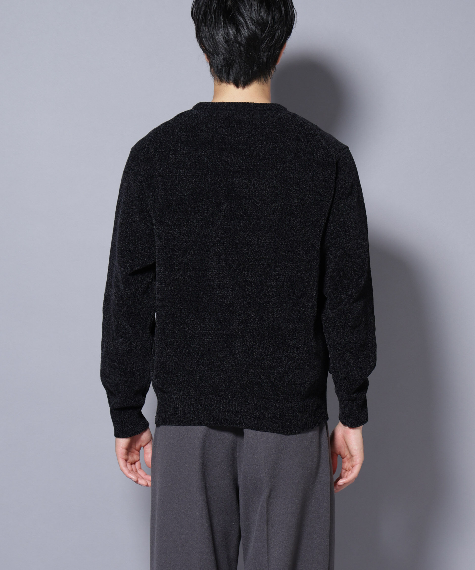 nano･universe「ナノベアモールニットクルーネック 2」|ニット・セーター|