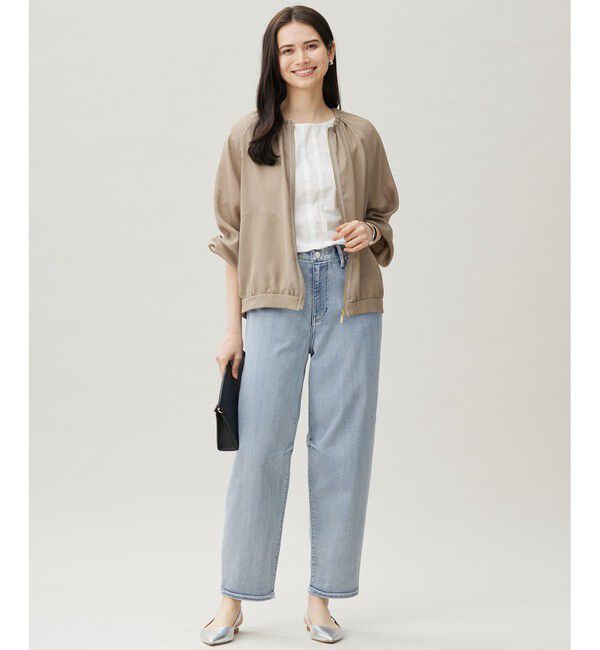 自由区「ウスカルデニムダーツカーブ パンツ」|デニム|