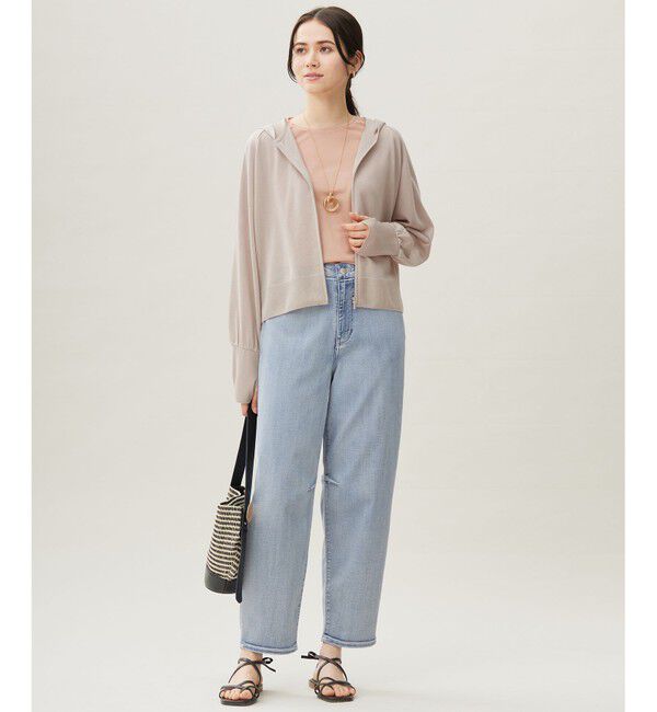 自由区「ウスカルデニムダーツカーブ パンツ」|デニム|