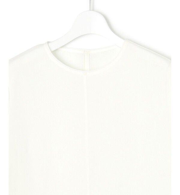 23区「【新色追加/Oggi掲載】ストレッチジョーゼット シアーコンビ カットソー」|Tシャツ・カットソー|