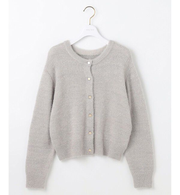 any SiS「【前後着用可】スパークルシャギー カーディガン」|カーディガン|
