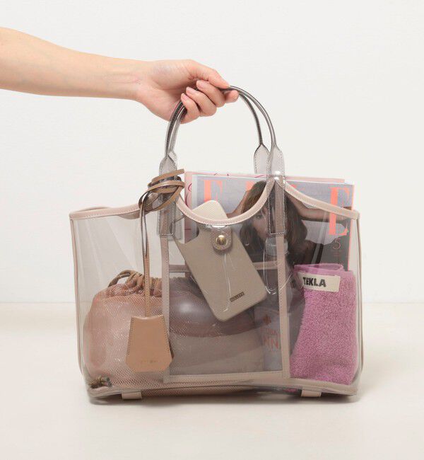 NOLLEY'S「PVCトート＆メッシュ巾着バッグ」|トートバッグ|