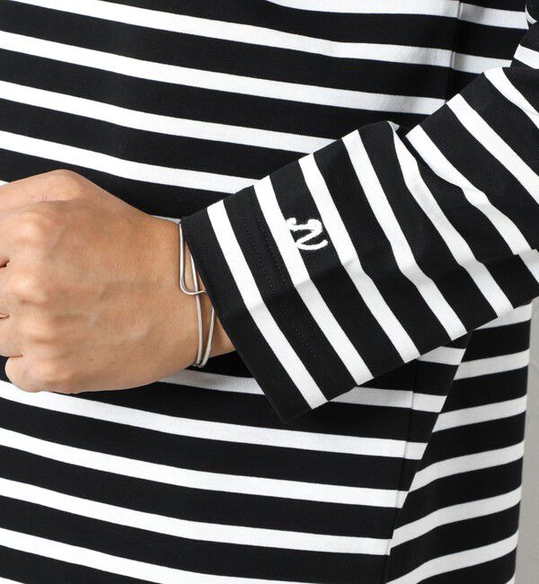 NOLLEY'S goodman「MVSシルケットボーダーBN」|Tシャツ・カットソー|