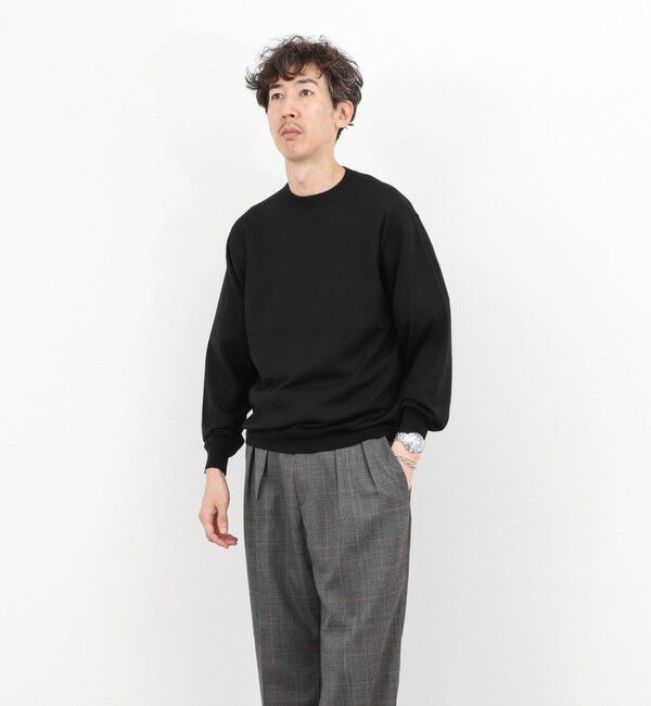 NOLLEY'S goodman「ウォッシャブル クルーネックニット 25AW」|ニット・セーター|