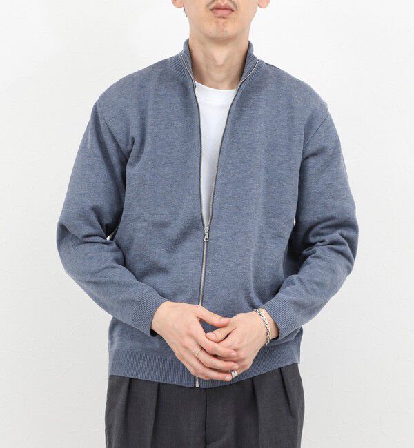 NOLLEY'S goodman「【ACTIVE SECT】《限定展開》デオドラント加工 スタンドジップカーディガン 25AW」|ニット・セーター|