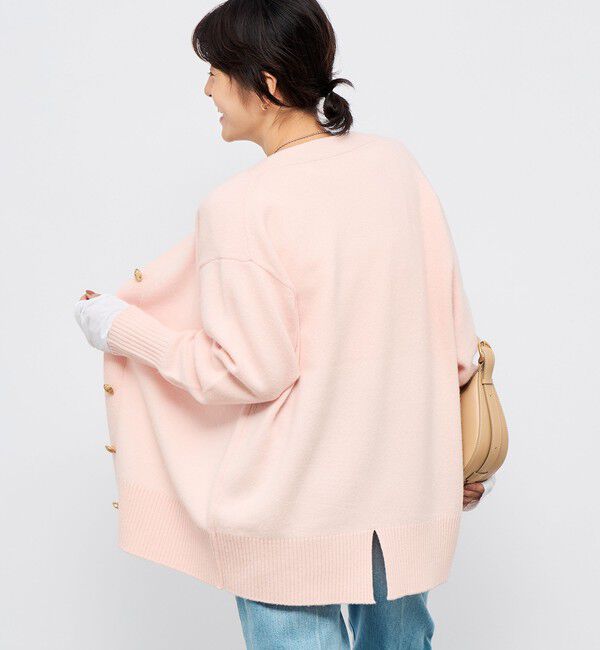 NOLLEY'S「【WEB限定アイテム】2WAY長めVネックカーディガン」|カーディガン|