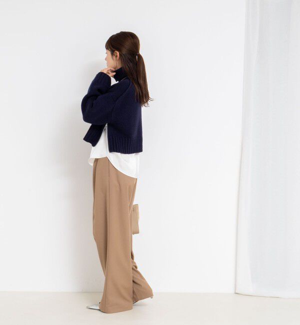 NOLLEY'S sophi「ウォッシャブル2WAYサテンブラウス」|シャツ・ブラウス|