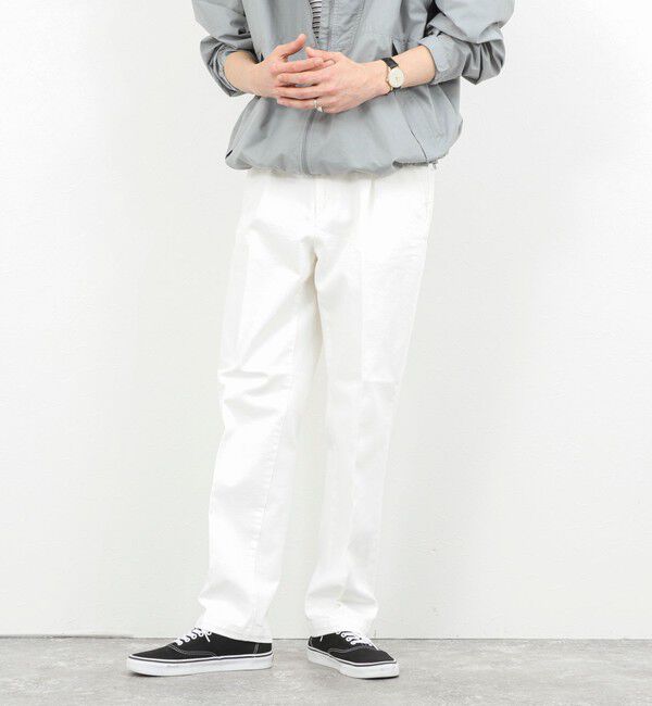 NOLLEY'S goodman「デニムストレッチ ワイドジャスト丈PT 26SS」|デニム|