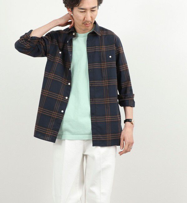 NOLLEY'S goodman「ダブルポケットオーバーシャツ 26SS」|シャツ・ブラウス|