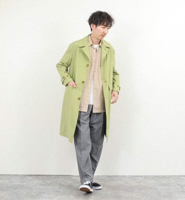 NOLLEY'S goodman「《ビジカジ対応》【ダントツ撥水】ステンカラーコート 26SS」|ステンカラーコート|