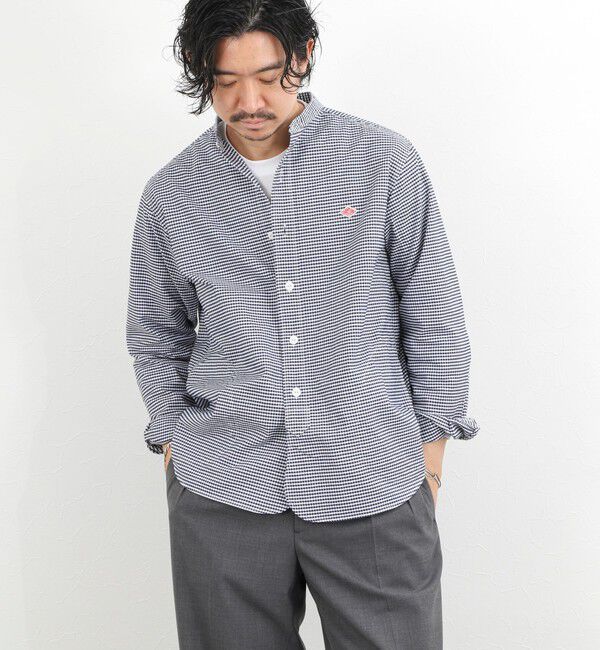 NOLLEY'S goodman「【DANTON/ダントン】DT-B0280OXP BAND COLLAR SHIRT LS 26SS」|シャツ・ブラウス|