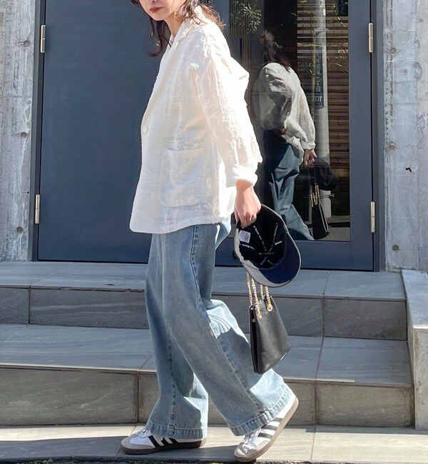 fredy emue「シアージャガードシャツジャケット」|テーラードジャケット|