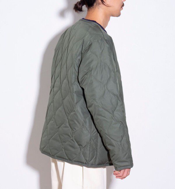 GLOSTER「【TAION/タイオン】GLOSTER別注 ミリタリーライナージャケット ノーカラーMA-1 M65」|ダウン|