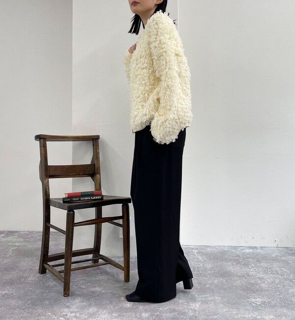 fredy emue「ニットフリンジカーディガン」|カーディガン|