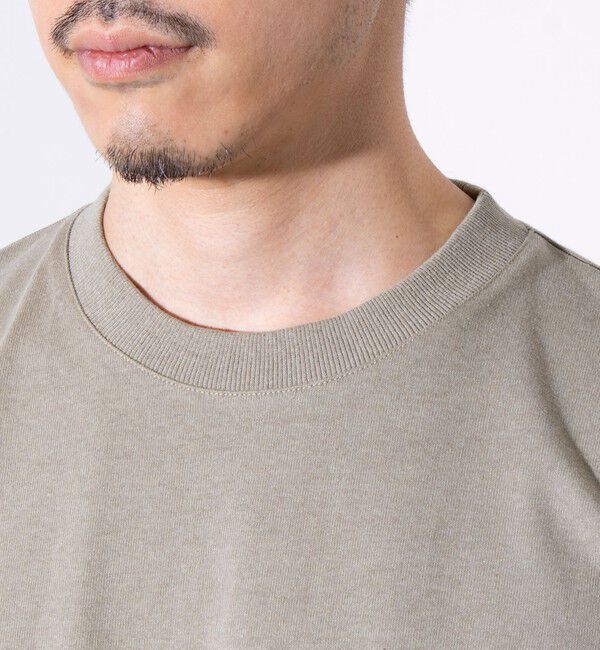 GLOSTER「【NANGA&times;GLOSTER】別注 ワンポイントロゴ刺繍 バックプリントTシャツ」|Tシャツ・カットソー|