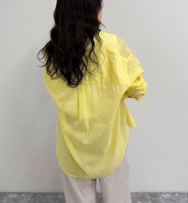 fredy emue「ラミーバンドカラーシャツ」|シャツ・ブラウス|